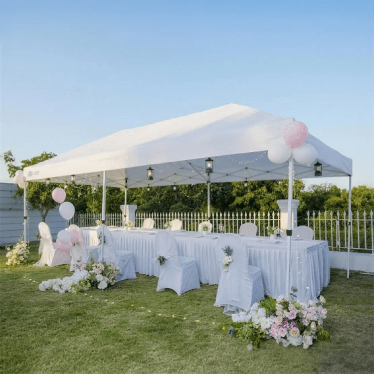 Party essentials - Tents tables and chairs